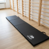 Materac gimnastyczny składany czarny 240x60x5 GO4IT