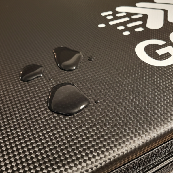 Materac gimnastyczny składany czarny 180x60x5 GO4IT