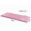Materac gimnastyczny składany różowy 180x60x5 GO4IT