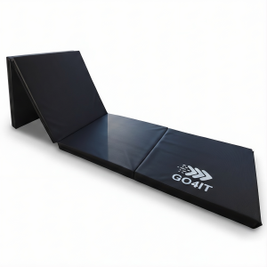 Materac gimnastyczny składany czarny 240x60x5 GO4IT