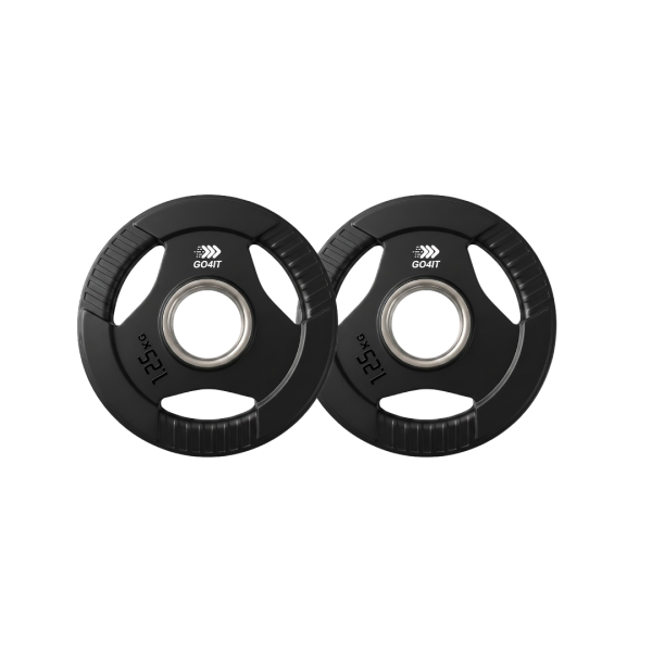 Zestaw obciążeń olimpijskich 157,5kg | 51mm | żeliwne ogumowane GO4IT