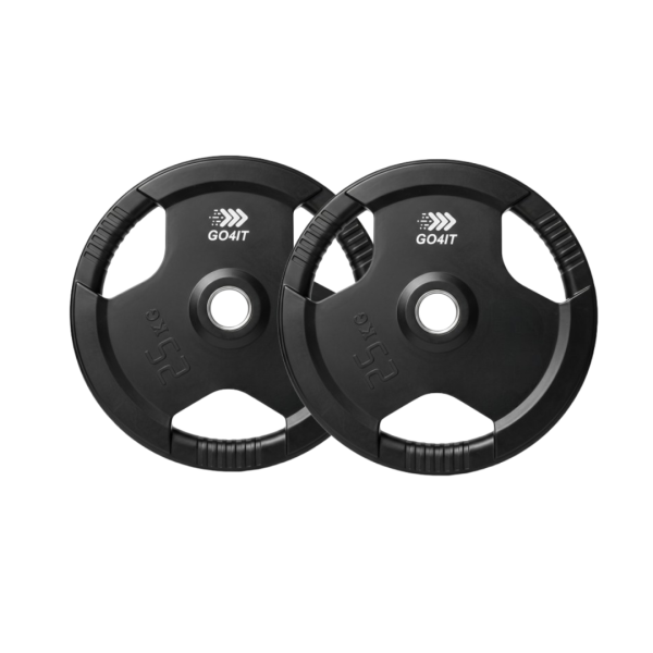 Zestaw obciążeń olimpijskich 157,5kg | 51mm | żeliwne ogumowane GO4IT