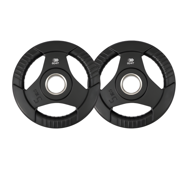 Zestaw obciążeń olimpijskich 30kg | 51mm | żeliwne ogumowane GO4IT
