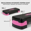 step4 Step do ćwiczeń 68×28x10/15cm GO4IT czarno-różowy